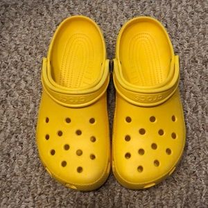 Yellow Crocs